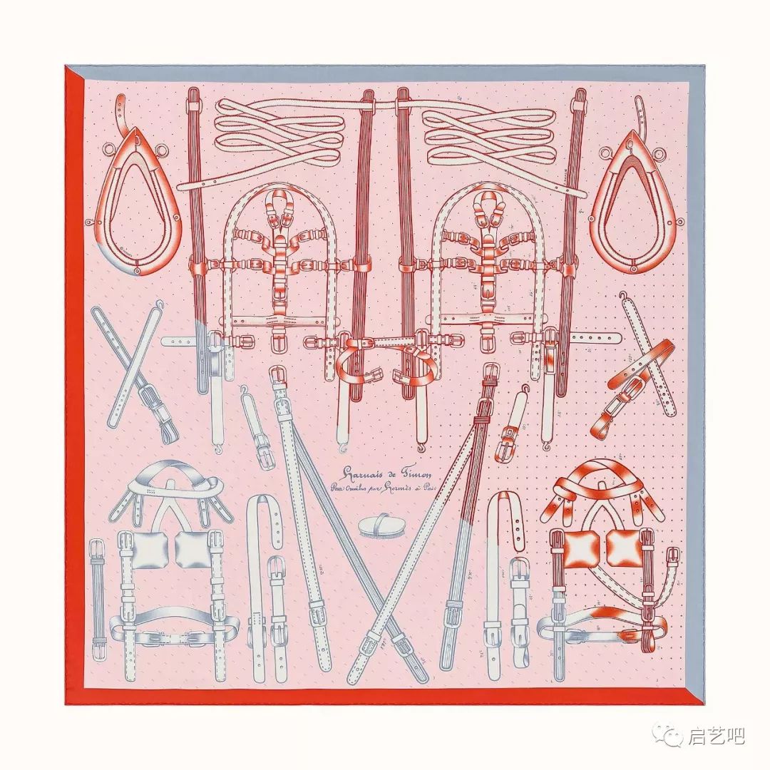 踏青歸來馬蹄香，看愛馬仕絲巾圖案之馬具美學(xué)