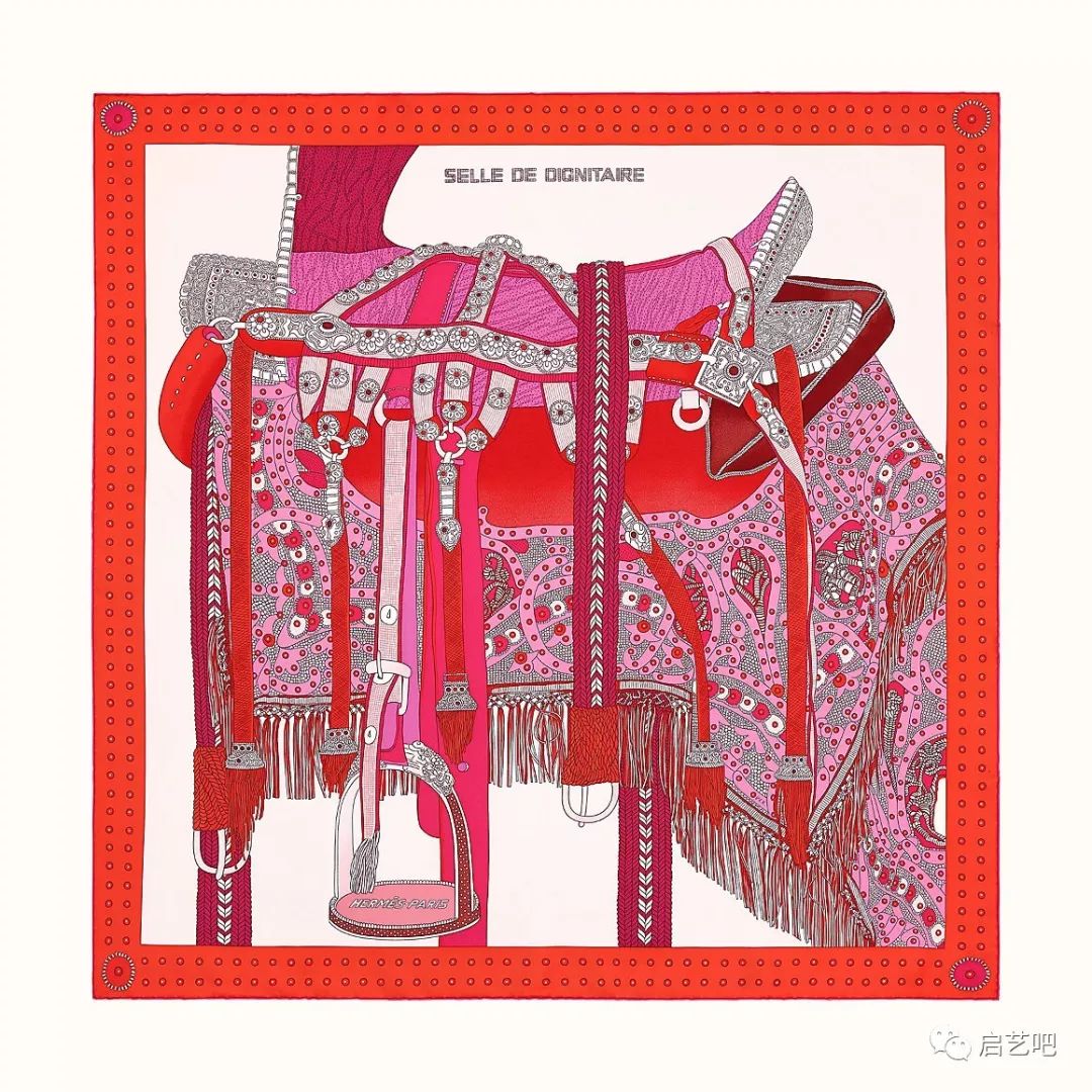 踏青歸來馬蹄香，看愛馬仕絲巾圖案之馬具美學(xué)