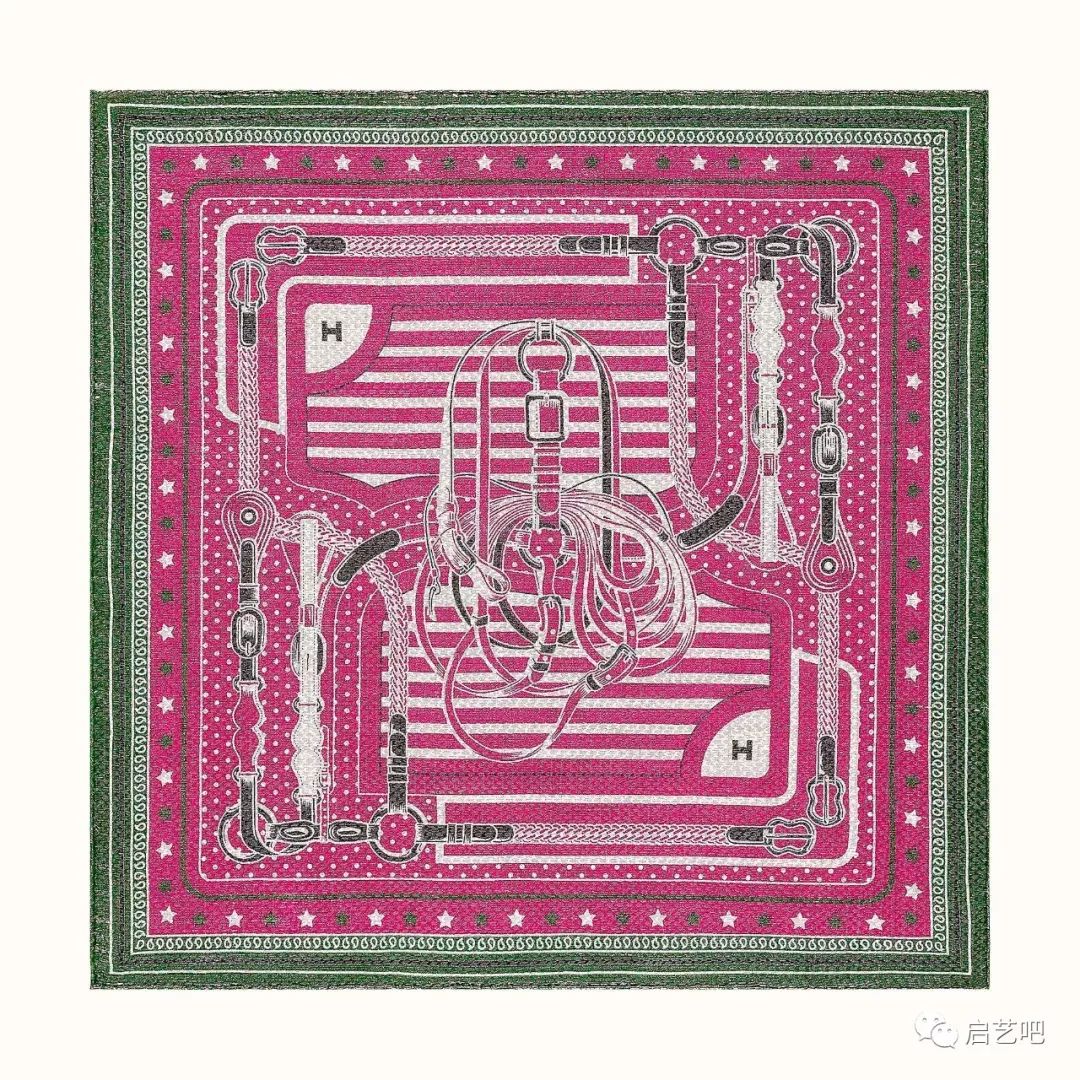 踏青歸來馬蹄香，看愛馬仕絲巾圖案之馬具美學(xué)