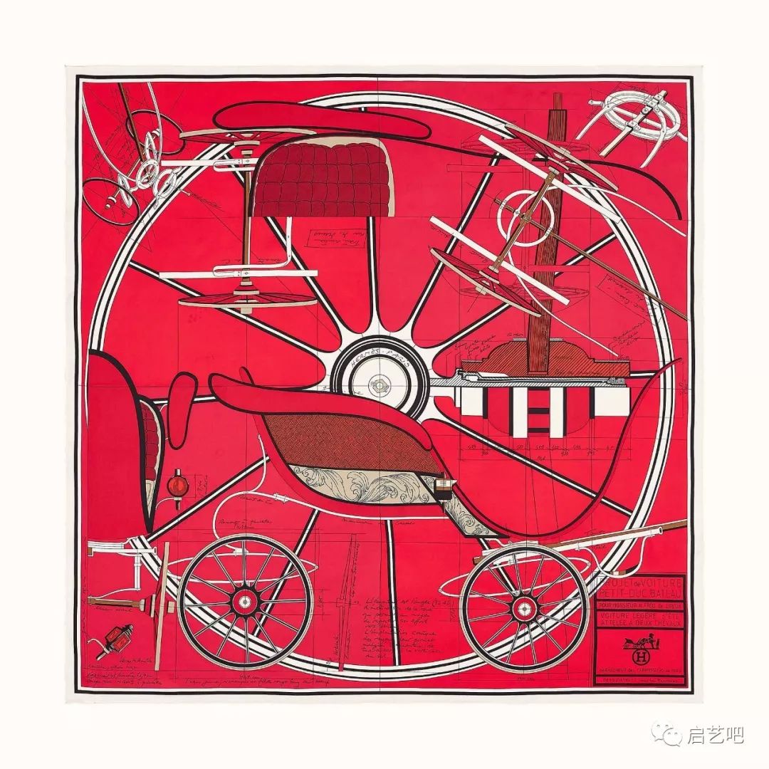 踏青歸來馬蹄香，看愛馬仕絲巾圖案之馬具美學(xué)