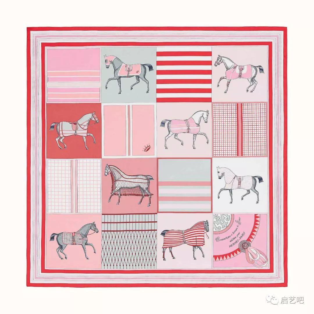 踏青歸來馬蹄香，看愛馬仕絲巾圖案之馬具美學(xué)