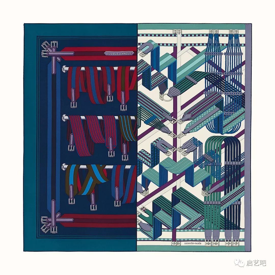 踏青歸來馬蹄香，看愛馬仕絲巾圖案之馬具美學(xué)