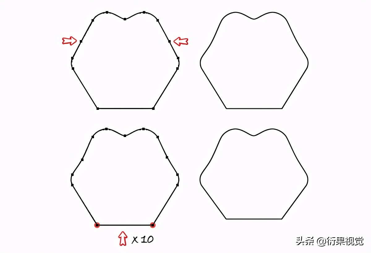 AI軟件教程，繪制卡通圖形操作步驟