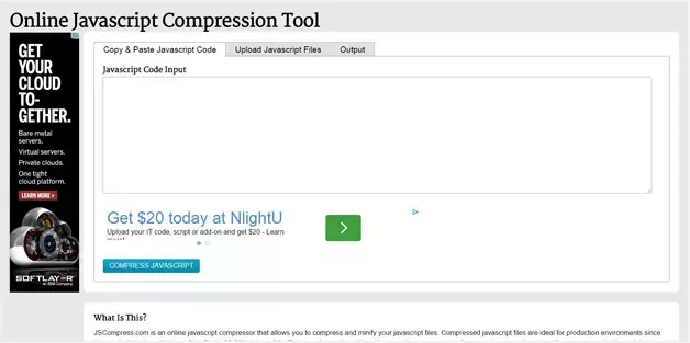 15個(gè)最好用的JavaScript代碼壓縮工具