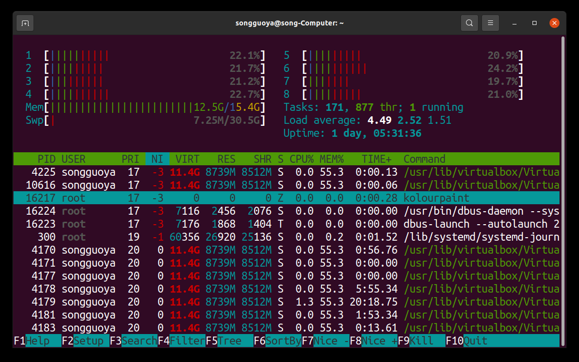 Linuxt每日命令005-進(jìn)程原理、查看、管理