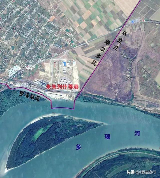 多瑙河港口圖(摩爾多瓦距離黑海只有2公里)(3)