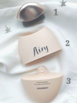 color key粉底液好用嗎是什么品牌，推薦空氣刷粉底液(裸妝必備)