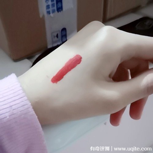 emoda mora唇釉怎么樣是什么牌子，807山楂磚紅色試色體驗