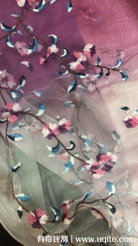 一米畫紗絲巾怎么樣是什么檔次，刺繡絲巾使用體驗(杭州知名品牌)