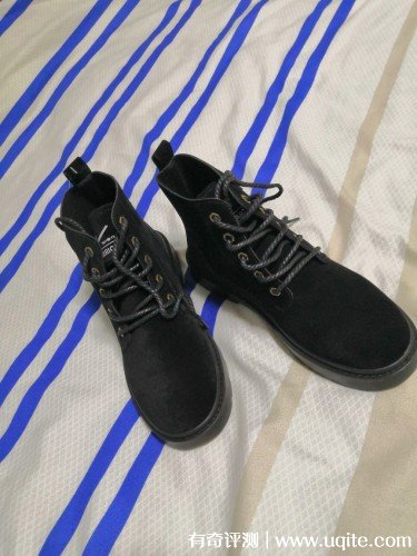 回力馬丁靴質(zhì)量怎么樣是什么面料，真實購買體驗(反絨布材質(zhì))